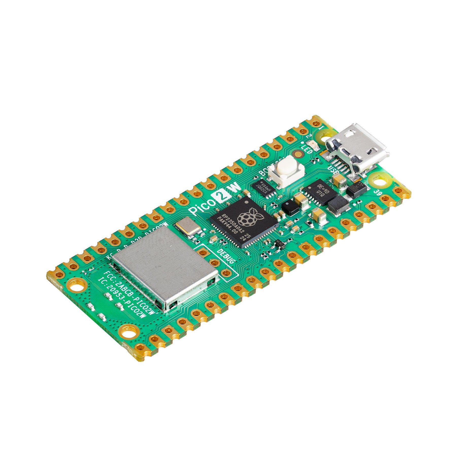 Raspberry Pi SC1633 - Transceiver; 802.11 b/g/n (Wi-Fi, WiFi, WLAN), Bluetooth® 5.x (BLE)