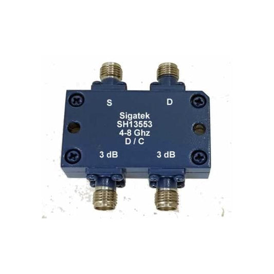Sigatek SH13553 Hybrid Coupler Estándar 4GHz ~ 8GHz Propósito general