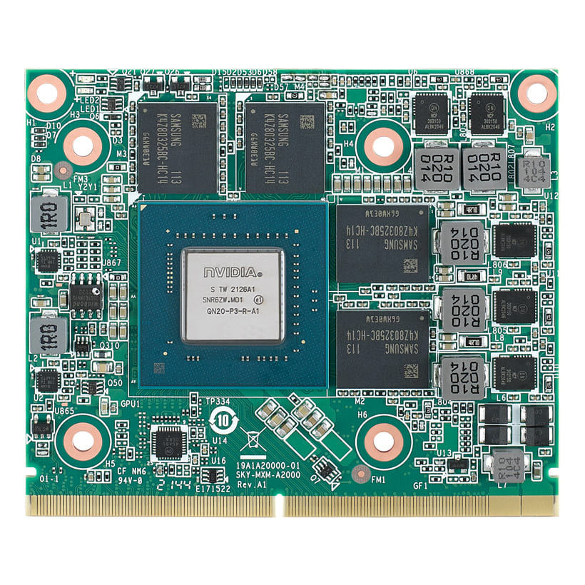 Advantech Corporation SKY-MXM-A2000-8SHA * -