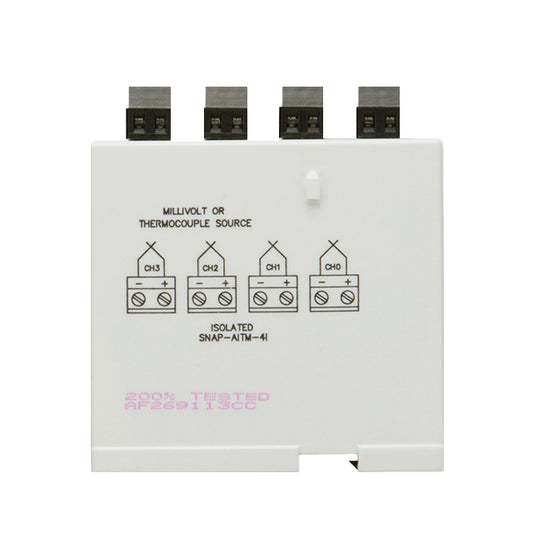 Opto 22 SNAP-AITM-4I SNAP Input, Output (I/O) Module SNAP Series