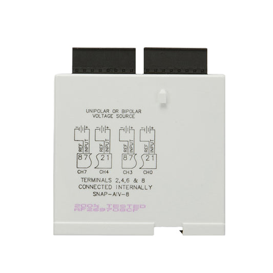 Opto 22 SNAP-AIV-8 SNAP Input, Output (I/O) Module SNAP Series