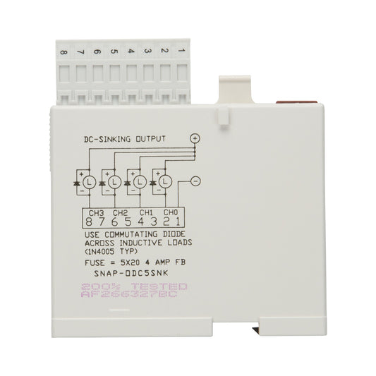 Opto 22 SNAP-ODC5SNK SNAP Input, Output (I/O) Module SNAP Series