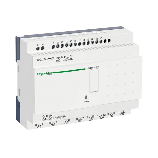 Schneider Electric SR2D201FU Zelio Logic COMPACT SMART RELAY, ZELIO LOGIC 12 - Digital