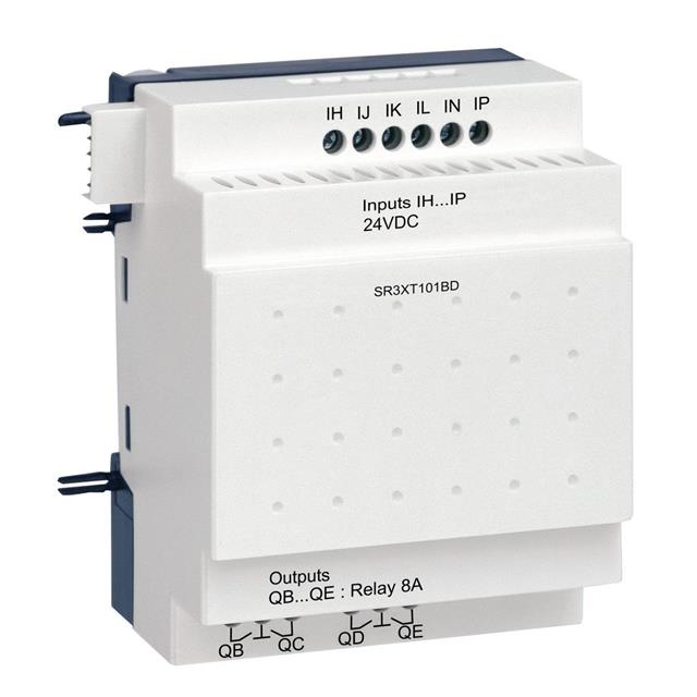 Schneider Electric SR3XT101BD Zelio Logic Input, Output (I/O) Module Zelio Logic Series
