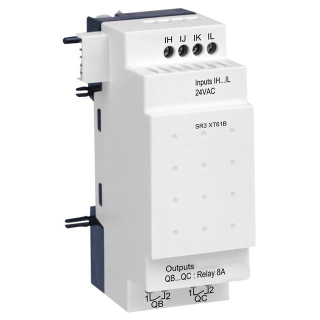 Schneider Electric SR3XT61B Zelio Logic Input, Output (I/O) Module Zelio Logic Series