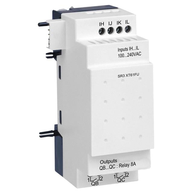 Schneider Electric SR3XT61FU Zelio Logic Input, Output (I/O) Module Zelio Logic Series