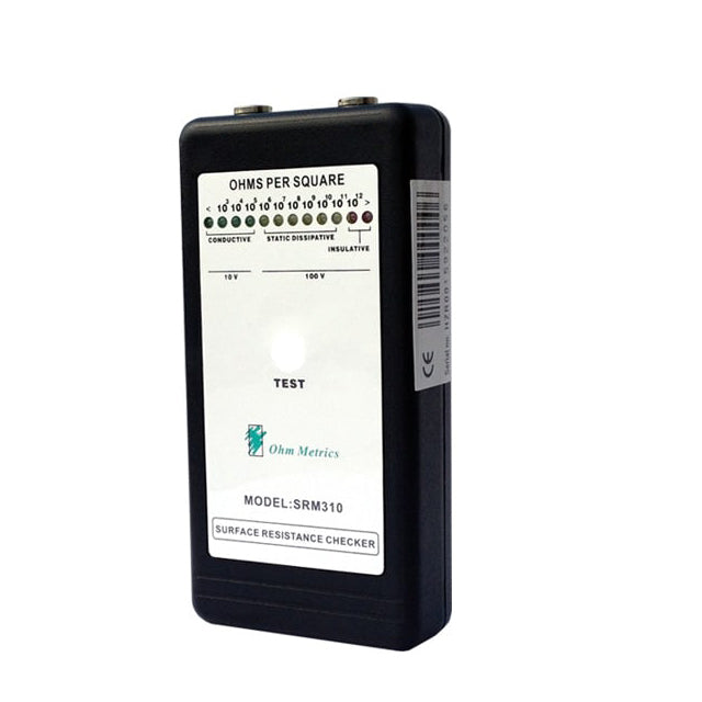 Transforming Technologies SRM310 Ohm Metrics™ Surface Resistivity Meter Measuring Surface Resistivity