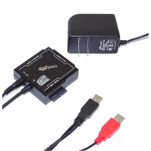 Coolgear SS-125SSD - USB a SATA/IDE USB - A 2.0 macho