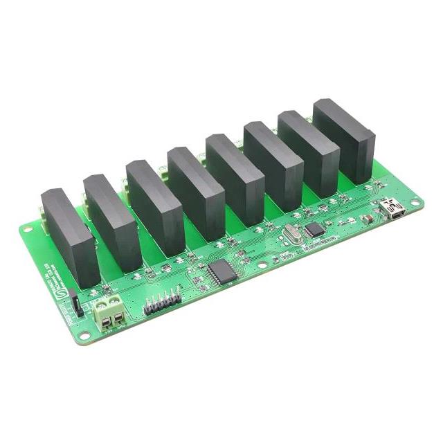 Numato Lab SSR80001-DC - Módulo de salida de CA/CC Verde