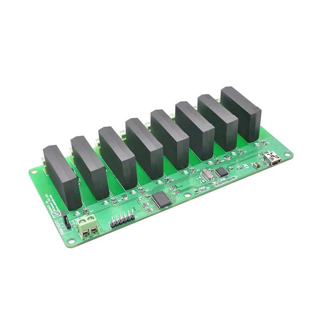 Numato Lab SSR80001-AC - Módulo de salida de CA/CC Verde