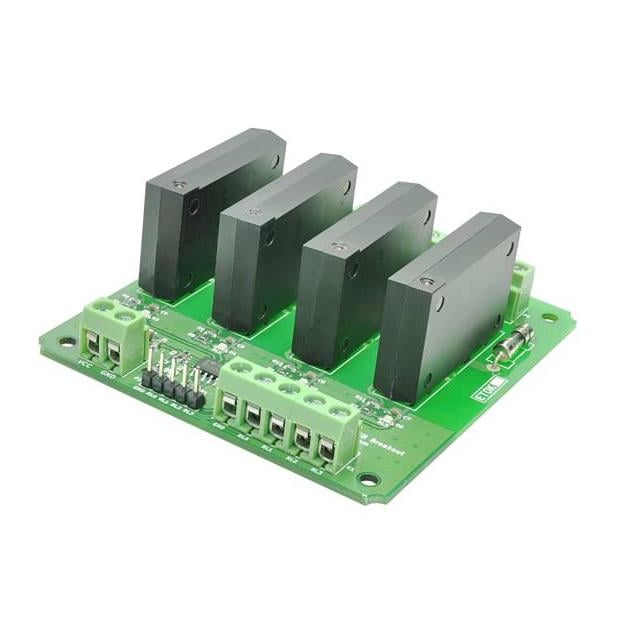 Numato Lab SSRC40001-DC - Módulo de salida de CA/CC Verde