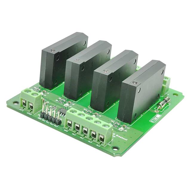 Numato Lab SSRC40001-AC - Módulo de salida de CA/CC Verde