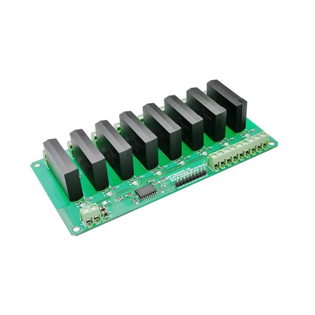 Numato Lab SSRC80001-AC - Módulo de salida de CA/CC Verde