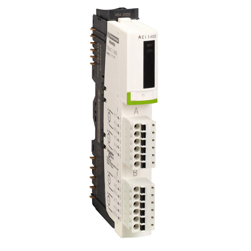 Schneider Electric STBACI1400K Modicon STB Input, Output (I/O) Module Modicon STB Series