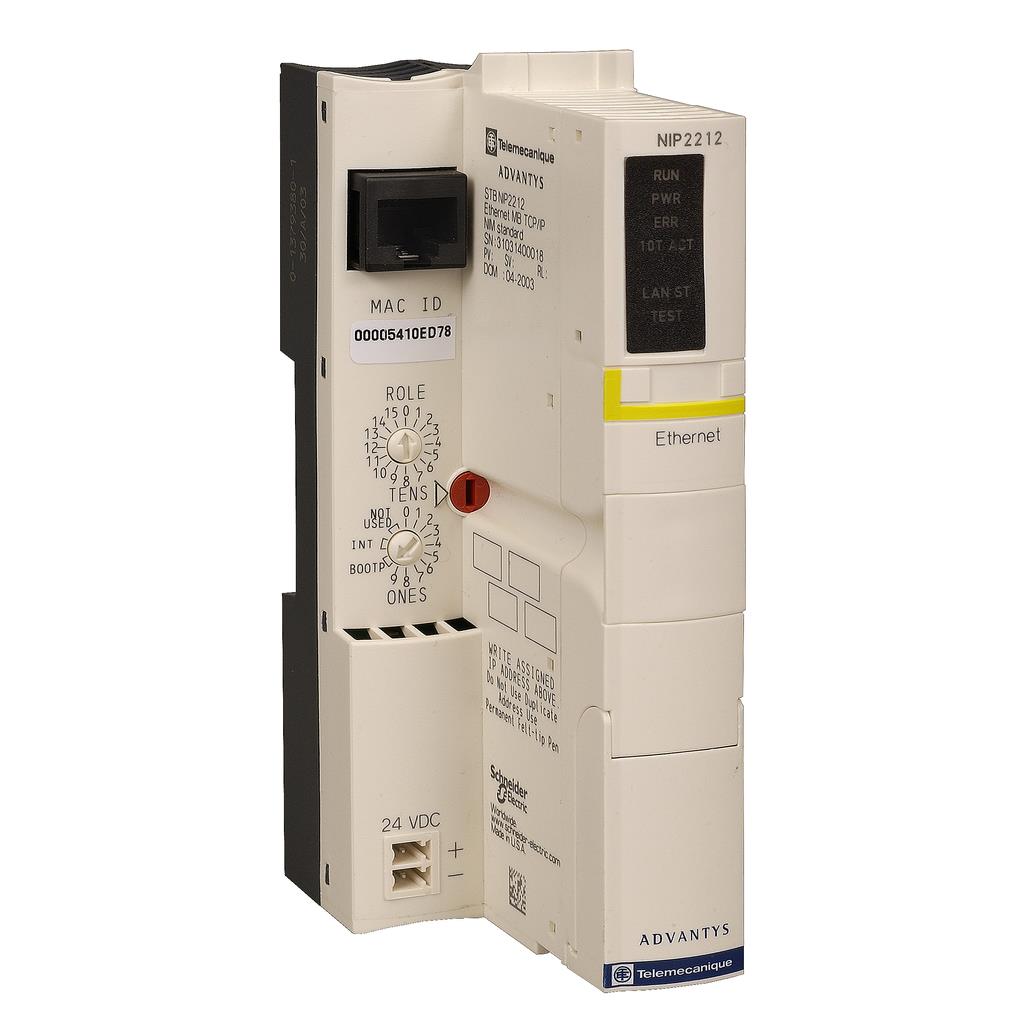 Schneider Electric STBNIP2212 Modicon STB Interface Module Modicon STB Series