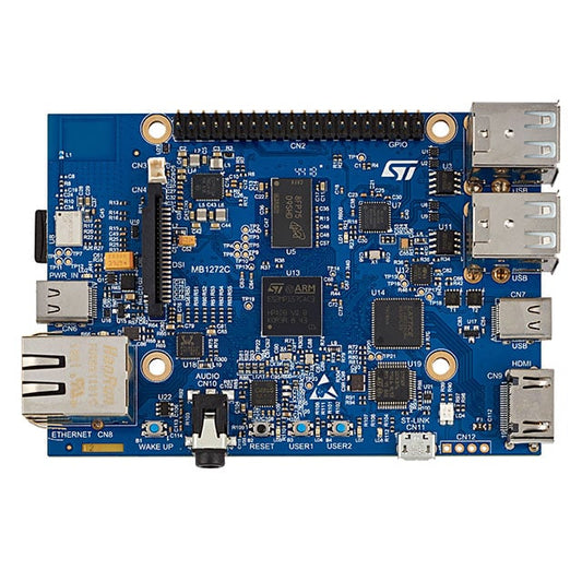 STMicroelectronics STM32MP157D-DK1 STM32MP1 DISCOVERY STM32MP157D EVAL BRD MPU ARM® Cortex®-A7, Cortex®-M4