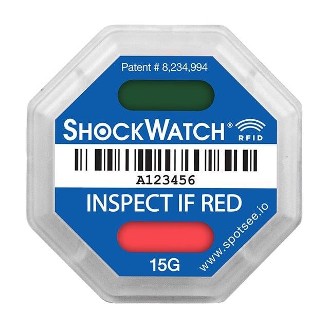 SpotSee SWRFID-15G ShockWatch RFID - Pasivo