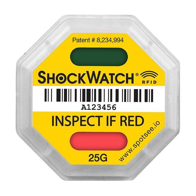 SpotSee SWRFID-25G ShockWatch RFID - Pasivo