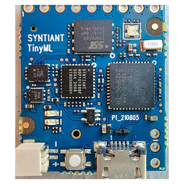 Syntiant Corp. SYNTIANT TINYML - TINYML MACHINE LEARNING BOARD MCU Procesador de decisión neural Syntiant