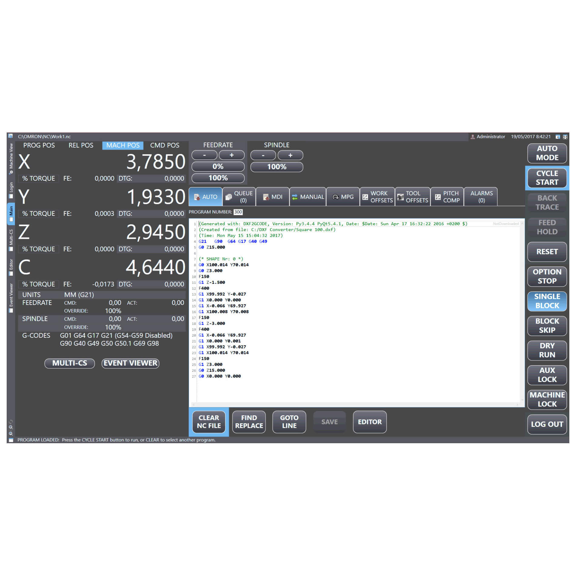 Omron Automation and Safety SYSMAC-RTNC0001L * Dongle -