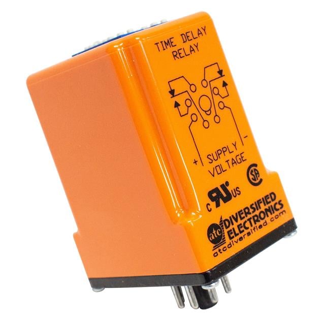 ATC-Diversified Electronics TBF-120-AEA TBF Para enchufe Relé mecánico 1 min ~ 1023 min 10A a 250VCA/24VCC