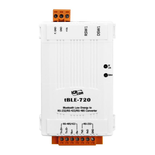 ICP DAS USA INC TBLE-720 - Convertidor de analógico a inalámbrico BlueTooth
