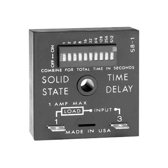 Littelfuse Inc. TDU3000A TDU Montaje de chasis Relé de estado sólido 1 seg ~ 1023 seg -
