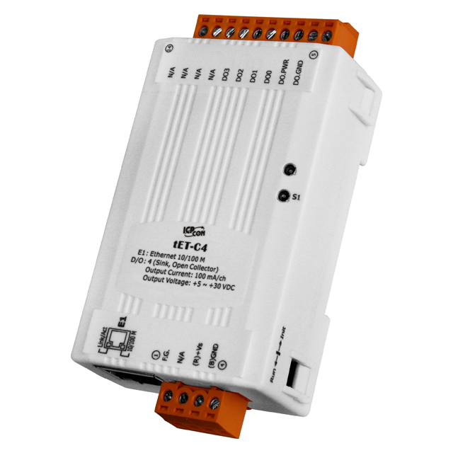 ICP DAS USA INC TET-C4 tET Output Module -