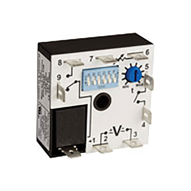 Macromatic Industrial Controls THR-3836U THR-3 Montaje de chasis Relé mecánico 0.1 seg ~ 100 min 10A a 240VCA/28VCC