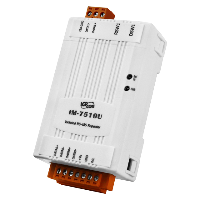 ICP DAS USA INC TM-7510U - Serial a serial Bloque de terminales