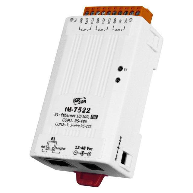 ICP DAS USA INC TM-7522 - Serial a Ethernet Bloque de terminales