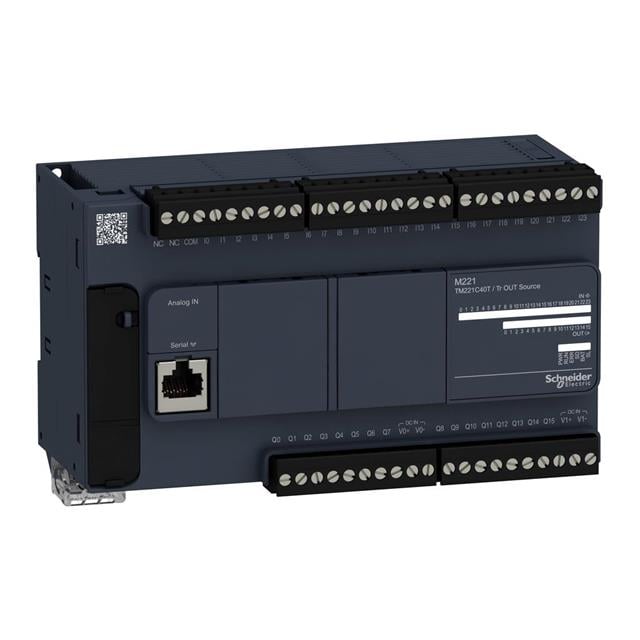 Schneider Electric TM221C40T Modicon M221 LOGIC CONTROLLER, MODICON M221, 24 - Digital