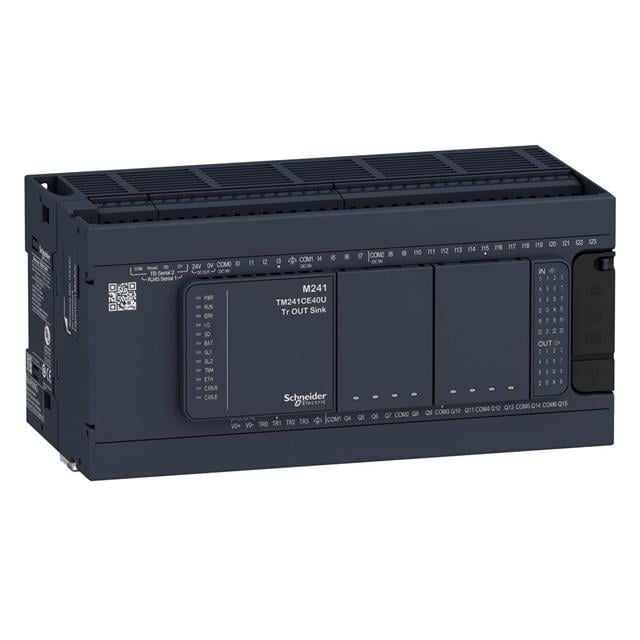 Schneider Electric TM241C40R Modicon M241 LOGIC CONTROLLER, MODICON M241, 24 - Digital