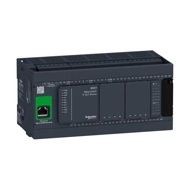 Schneider Electric TM241CE40T Modicon M241 LOGIC CONTROLLER, MODICON M241, 24 - Digital