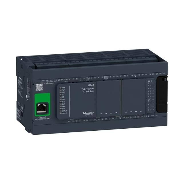 Schneider Electric TM241CE40U Modicon M241 LOGIC CONTROLLER, MODICON M241, 24 - Digital