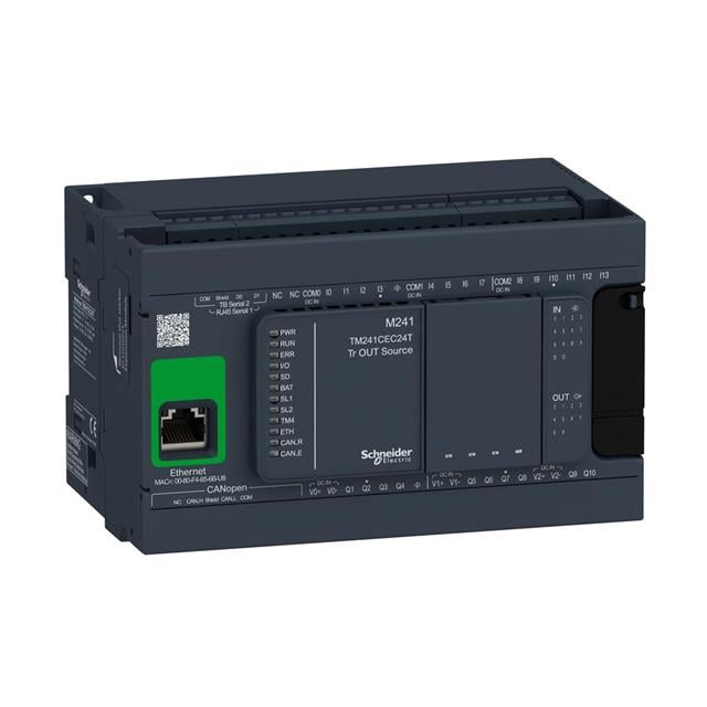 Schneider Electric TM241CEC24T Modicon M241 LOGIC CONTROLLER, MODICON M241, 14 - Digital