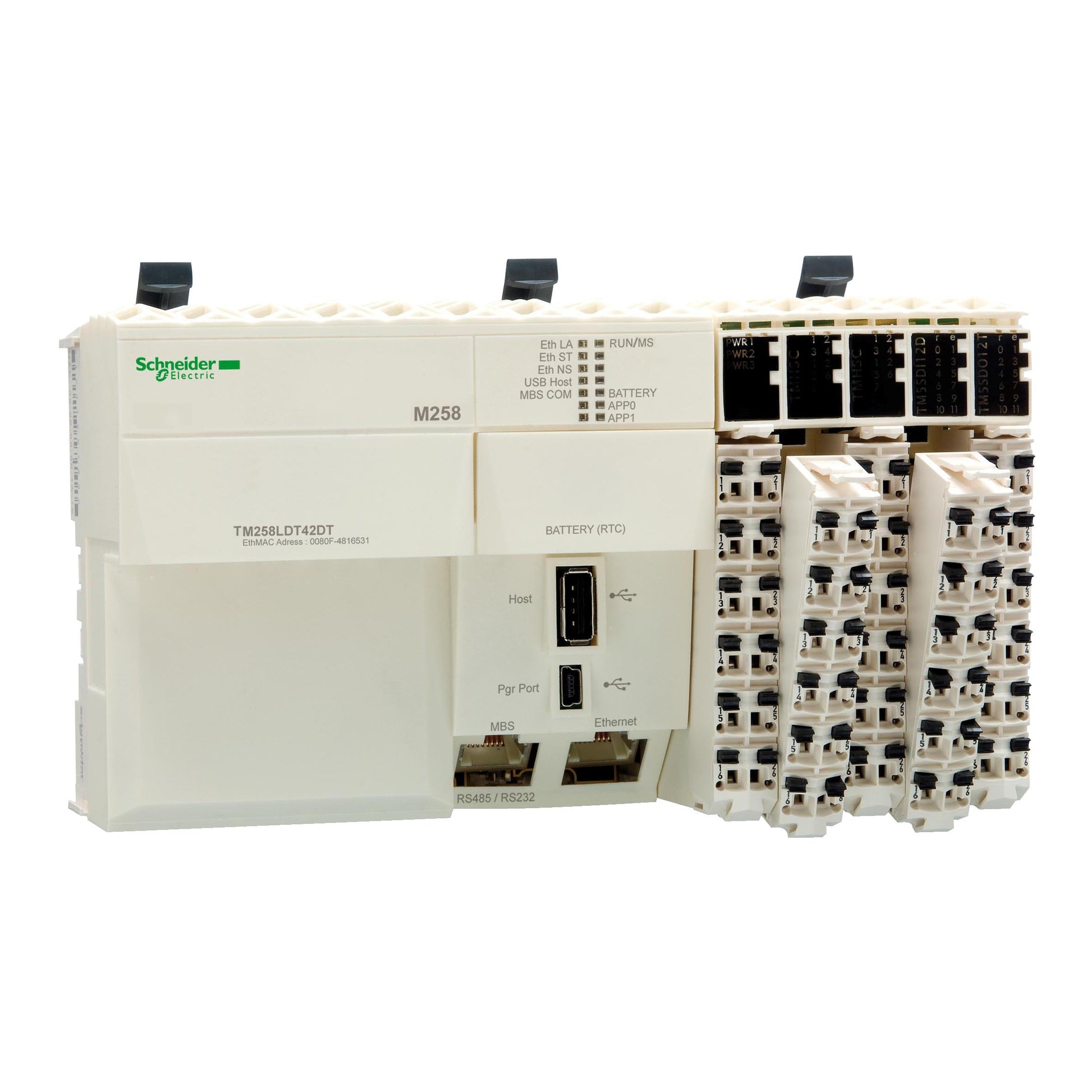 Schneider Electric TM258LD42DT Modicon M258 M258 CTRL ETH/SL/42DIO 26 - Digital