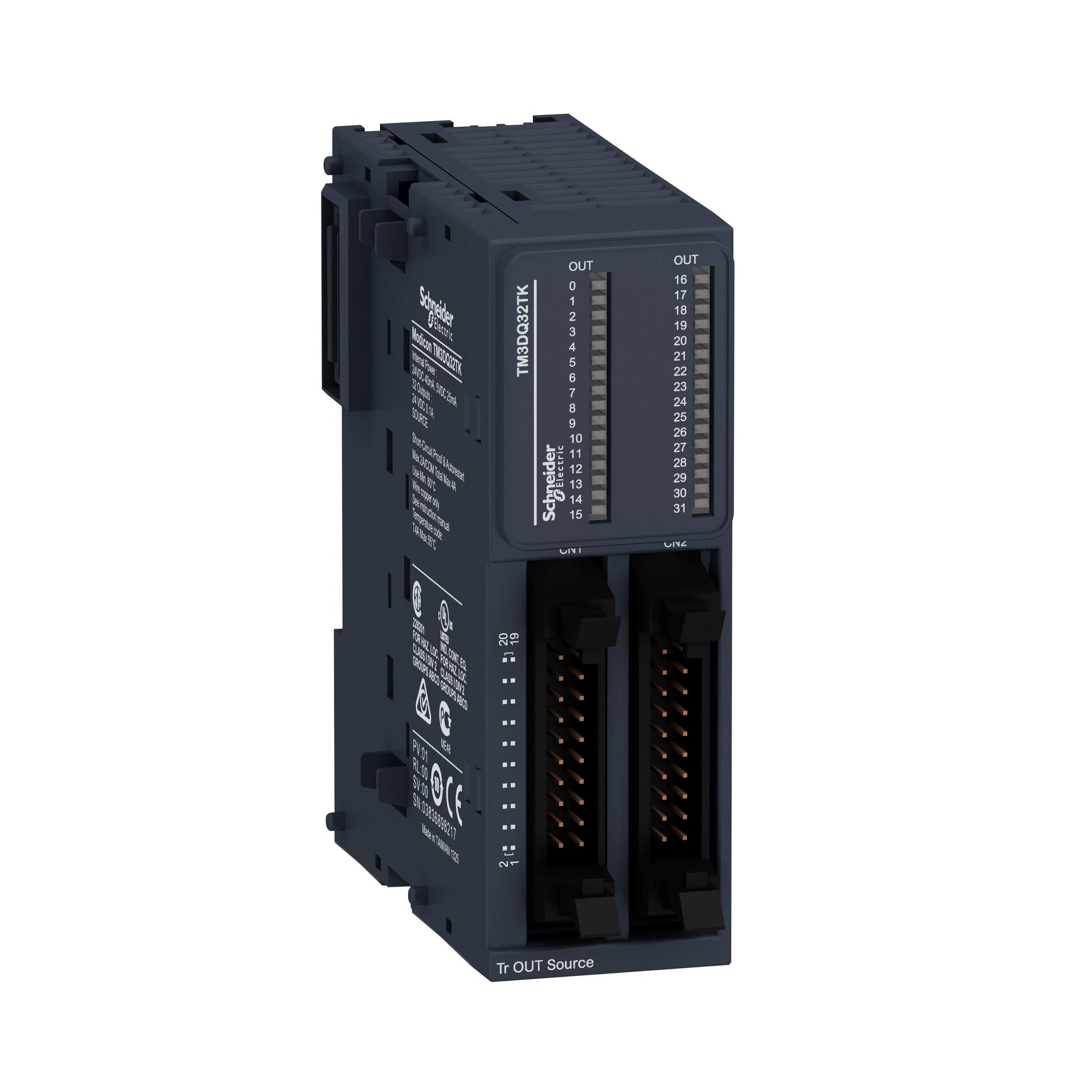 Schneider Electric TM3DQ32TK Modicon TM3 Input, Output (I/O) Module Multiple Series