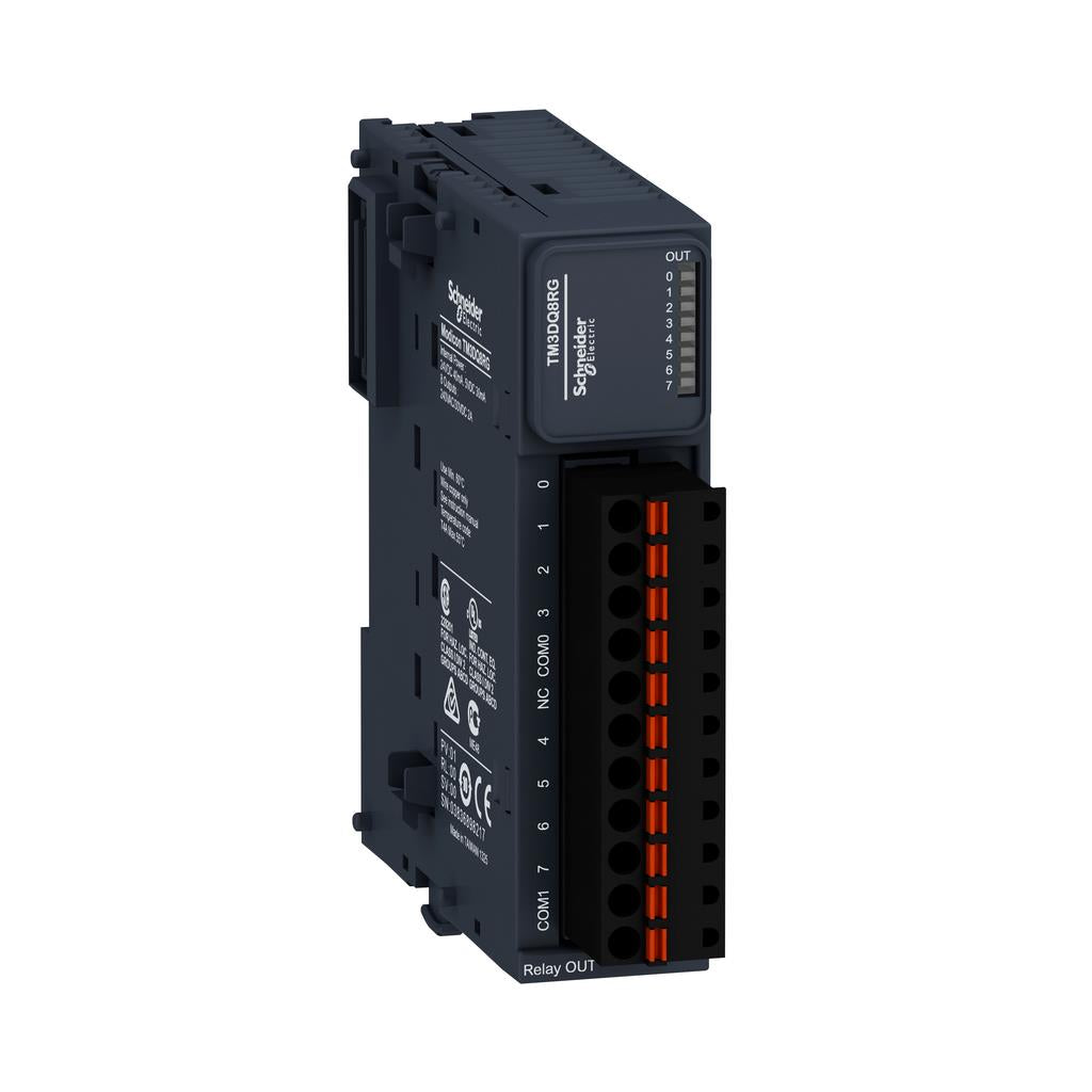 Schneider Electric TM3DQ8RG Modicon TM3 Input, Output (I/O) Module Multiple Series