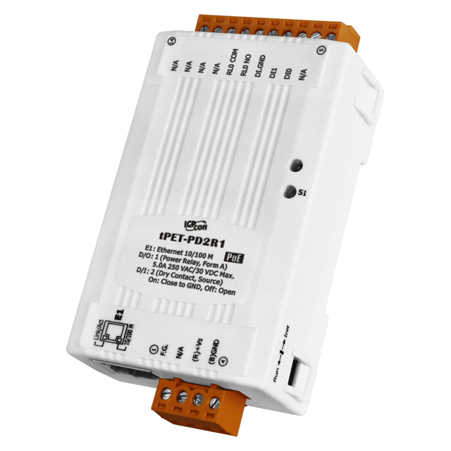 ICP DAS USA INC TPET-PD2R1 tPET Input, Output (I/O) Module -