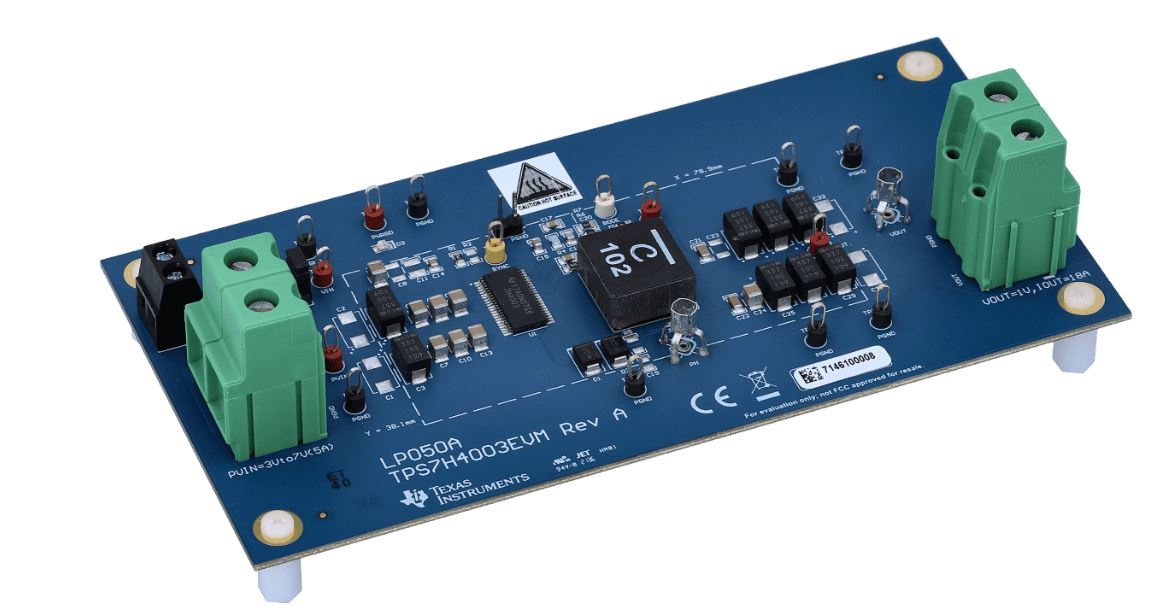 Texas Instruments TPS7H4003EVM - EVAL BOARD FOR TPS7H4003