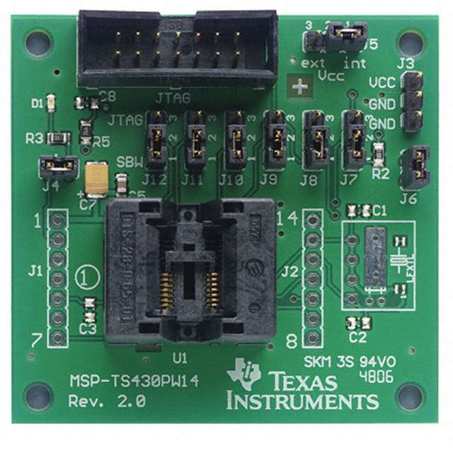 Texas Instruments MSP-TS430PW14 - ZIF Socket MSP430