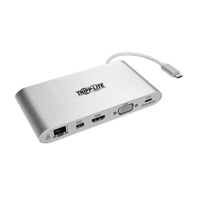 Eaton Tripp Lite U442-DOCK1 - USB a DisplayPort - Mini, Ethernet, HDMI, VGA USB - C 3.0 (3.1 Gen 1, Superspeed) macho