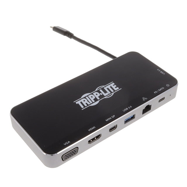 Eaton Tripp Lite U442-DOCK16-B - USB a Ethernet, HDMI, USB, VGA USB - C 3.0 (3.1 Gen 1, Superspeed) macho
