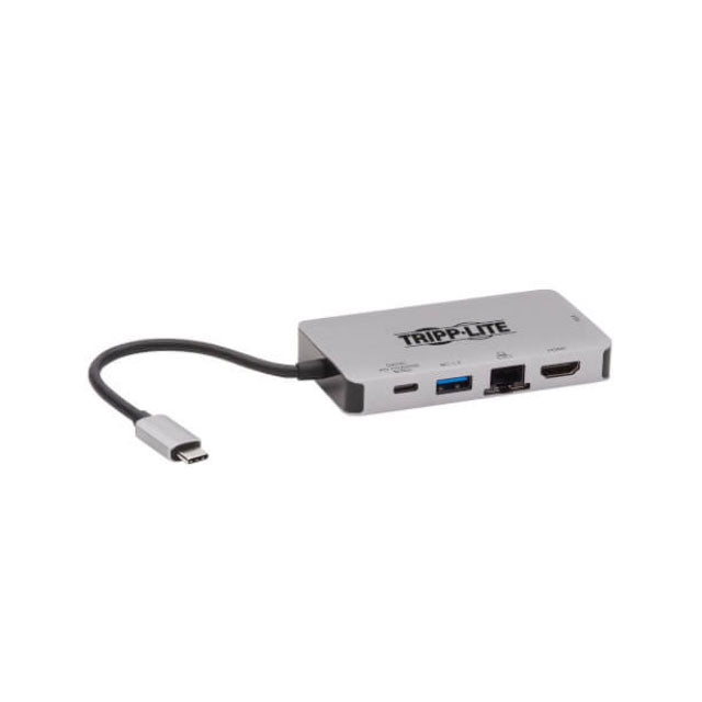 Eaton Tripp Lite U442-DOCK6-GY - USB a DisplayPort, Ethernet, VGA, HDMI, USB USB - C 3.0 (3.1 Gen 1, Superspeed) macho