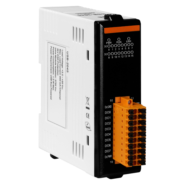 ICP DAS USA INC USB-2045 USB I/O Input, Output (I/O) Module -