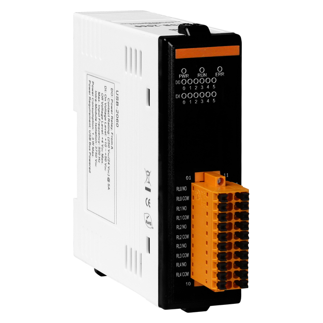 ICP DAS USA INC USB-2060 USB I/O Input, Output (I/O) Module -