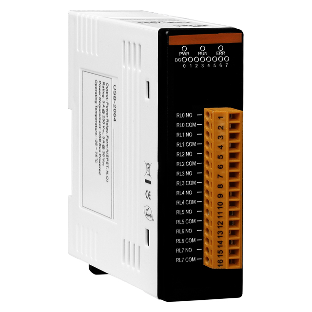ICP DAS USA INC USB-2064 USB I/O Input, Output (I/O) Module -