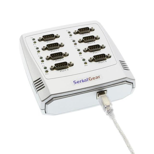 SerialGear USB-8COM - USB a serial USB - B 2.0 hembra