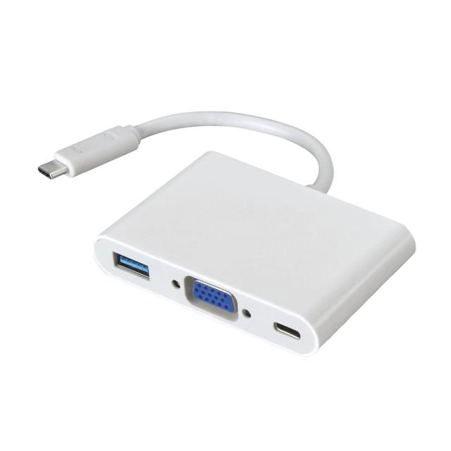 Micro Connectors, Inc. USB31-UCVGAU3 - - USB - C 3.1 (3.1 Gen 2, Superspeed) hembra
